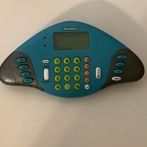 MathShark Educational Calculator Toy Preloved